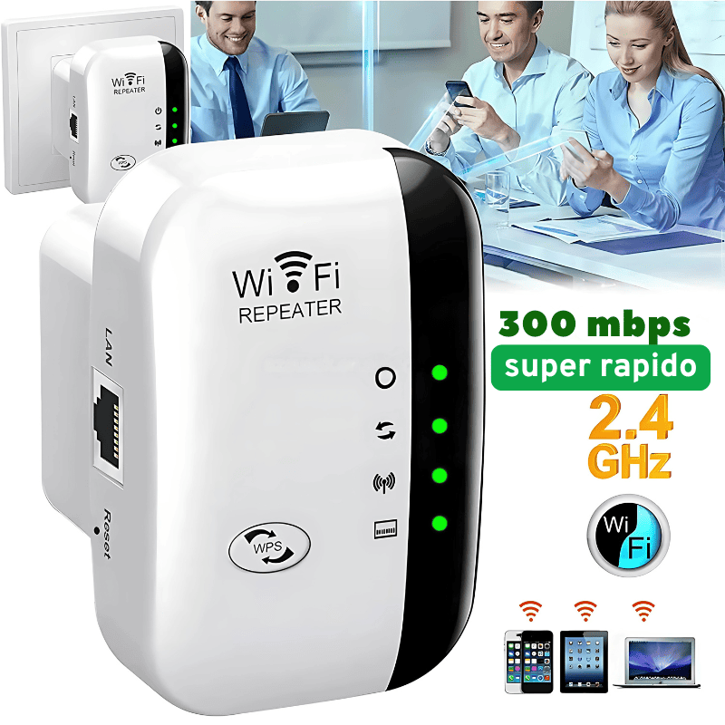 Amplificador Repetidor WiFi MaxSignal™
