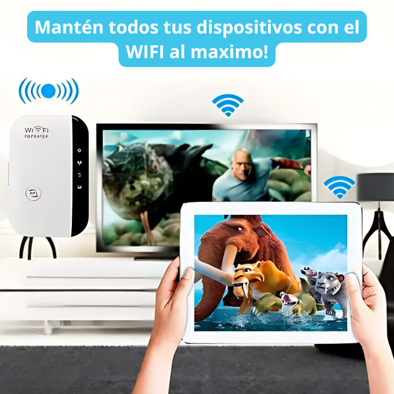 Amplificador Repetidor WiFi MaxSignal™