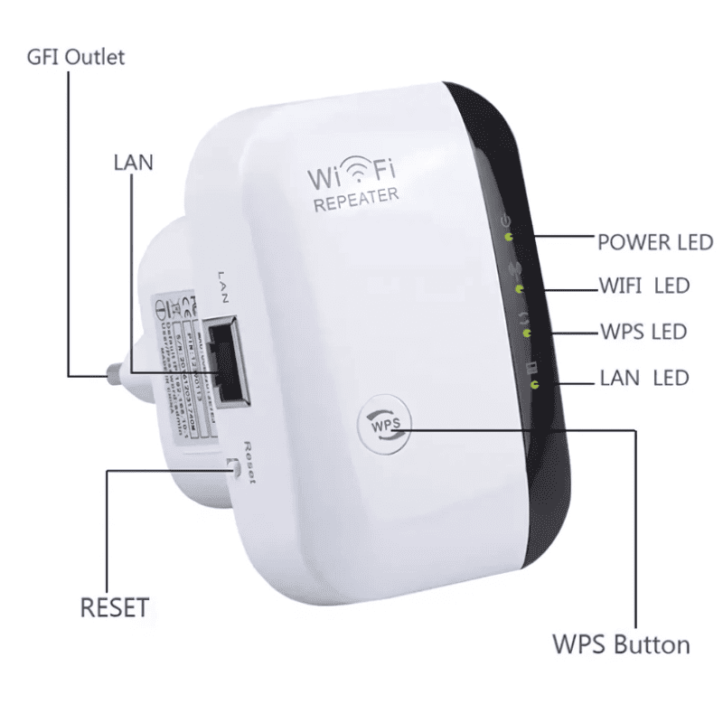 Amplificador Repetidor WiFi MaxSignal™